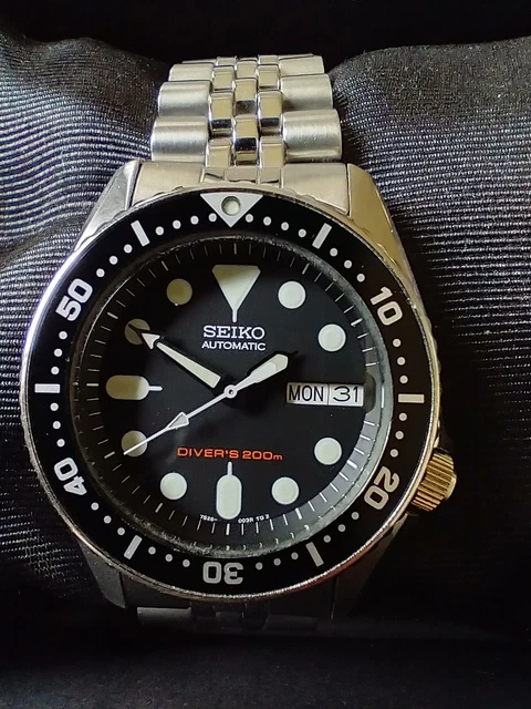 SEIKO SKX 013 Divers Automatic Watch 7S26 0030 Vgc 325.00 PicClick UK