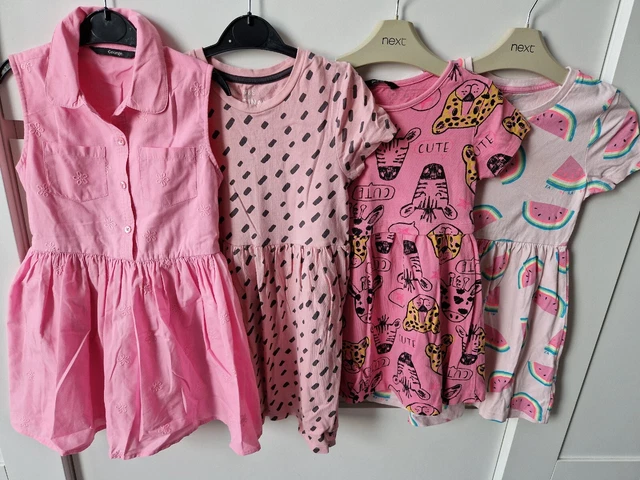 Girls M&S George Summer Dress Bundle Age 4-5 Years