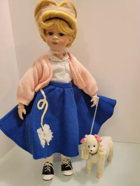 Peggy Sue Rock N Roll Heritage Signature Collection Doll W/ Poodle