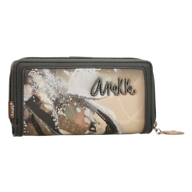 Portefeuille Compact Femme Anekke Tribe - Multicolore, Dimensions 14x10x2 Cm - Neuf Avec étiquettes