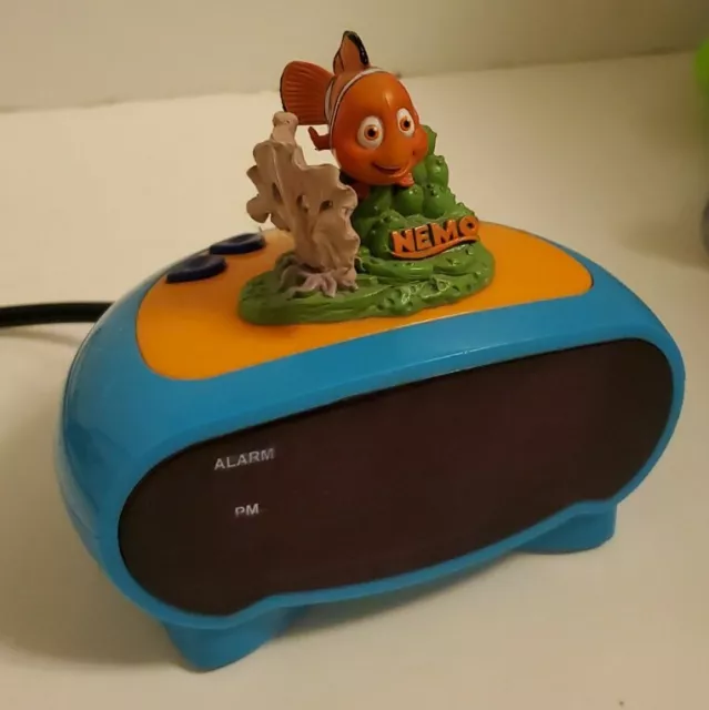 Rare! Pixar Disney Finding Nemo Digital LED Alarm Clock MZ Berger