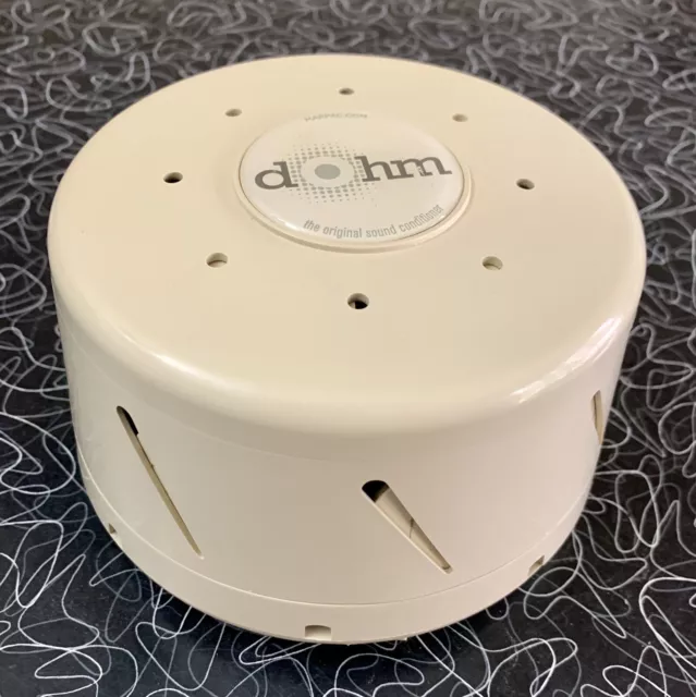 Máquina de ruido blanco DOHM DS 2 velocidades sonido de sueño reparado y funcionando muy limpio