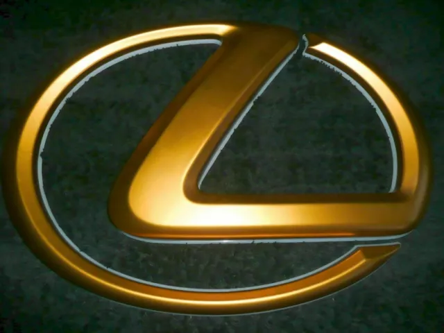 LEXUS Schriftzug ORIGINAL Logo Emblem Werbeschrift Reklameschild Buchstaben