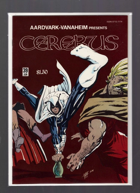 Cerebus the Aardvark #39 VFNM Autographed by Dave Sim (1st Page)