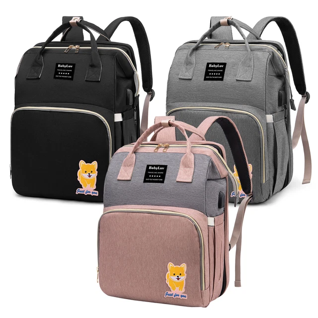 Multifunctional Diaper Bag Backpack Waterproof Mommy Bag Nappy Bag Maternity