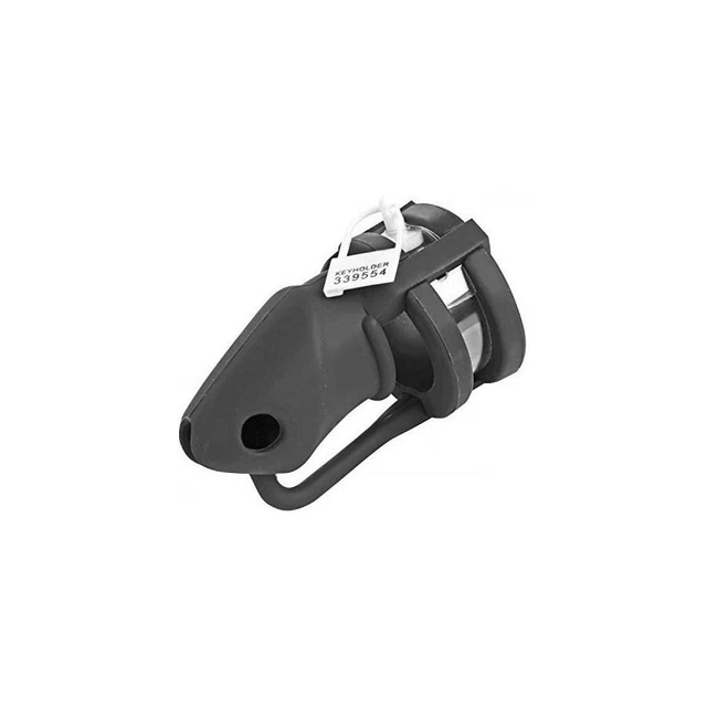 Cage De Chasteté Nub Soft CockLock - 6x2 Cm - Noir - PVC - SM Fétiche - Neuf