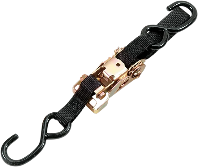 Parts Unlimited 131022 T-Down Ratchet 1' Blk Ea Cinghia Tie-Down