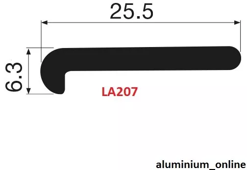 ALUMINIUM EDGE TRIM CORNER PROTECTOR FINISHING STRIP 10 VARIATIONS 250-2500mm 07