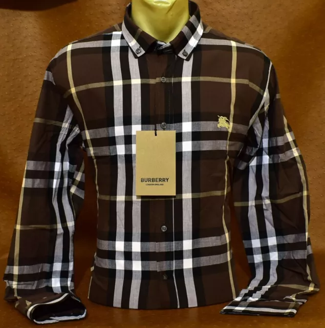 New With Tags Men's LONDON ENGLAND Long Sleeve Casual Button-Down Shirt