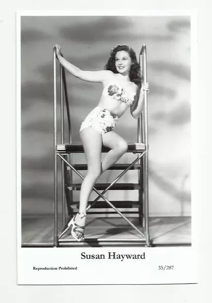 (Bx28) Susan Hayward Swiftsure Photo Postcard (35/287) Filmstar Pin Up Glamor