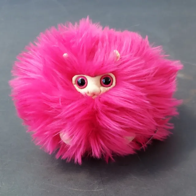 Harry Potter Pygmy Puff Pink Fluffy Plush Stuffed Animal The Noble Collection