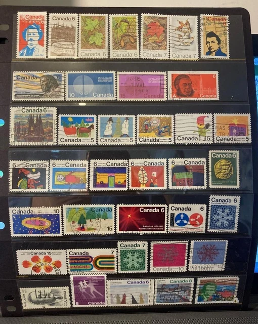 Canada lot 1 nice used selection good range  as scanned,[1231)
