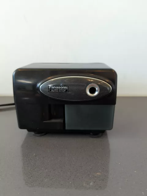 Panasonic Auto Stop Electric Pencil Sharpener Model KP-310 - Black WORKS GREAT!