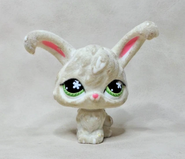 Figurine Lapin Angora Littlest Pet Shop Hasbro 1894 – Occasion, Collection Animaux Chiens
