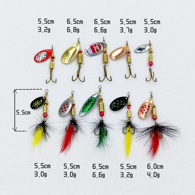 Lot De 5 Leurres De Pêche Rebel - Topwater - Forme Poisson