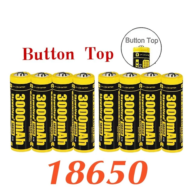 3000MAH 18650 3.7V Rechargeable Liion Batteries USB 4 Slot Battery