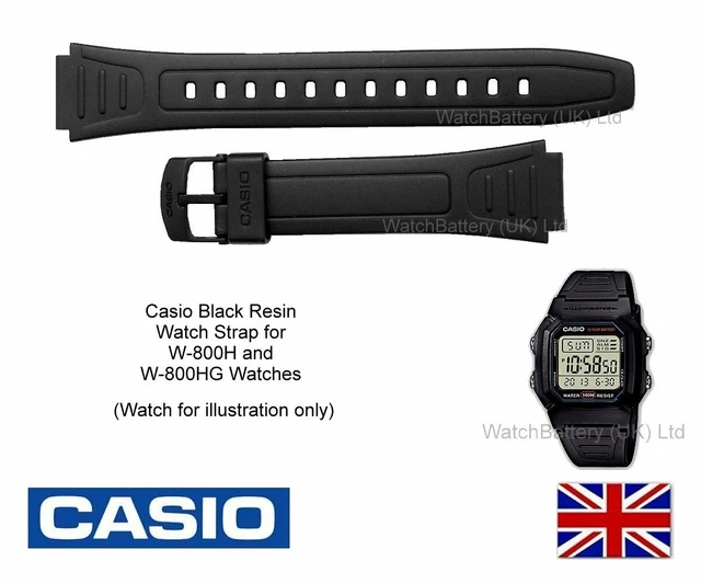 GENUINE CASIO WATCH Strap Band for W800H, W800HG, W800, 738EA218