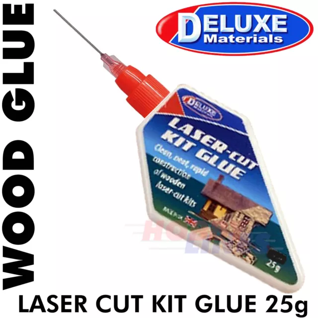 LASER CUT KIT GLUE 25g precision application wood & card AD87 Deluxe Materials