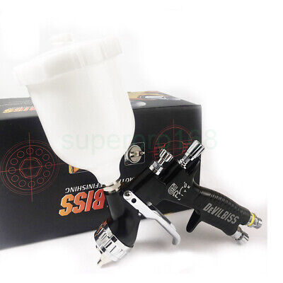 Devilbiss Gti Pro LITE TE20 1.3 mm 600 ml Cup Paint Gun Gravity Spray Gun Black