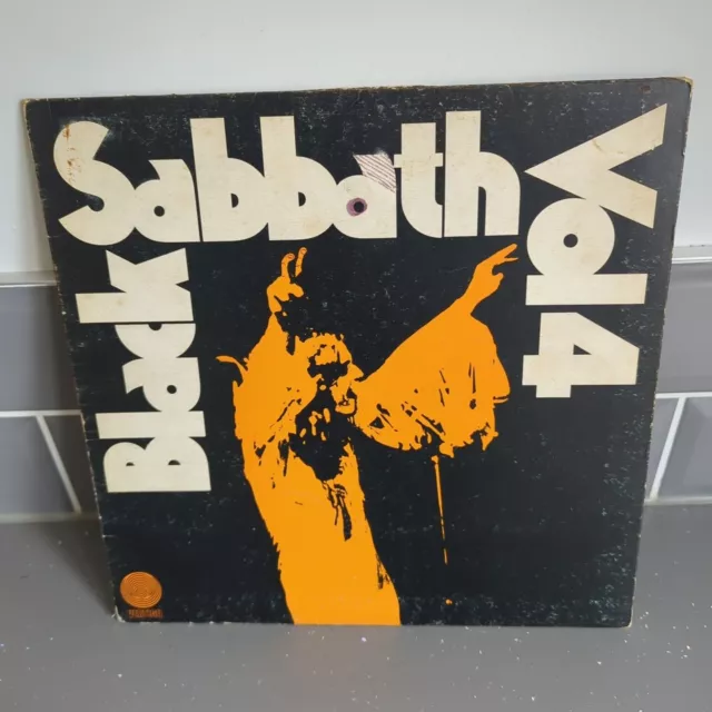 Black Sabbath - Vol 4 1972 Uk  Vinyl Lp Vertigo 6360 071