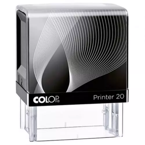 COLOP 144747 Printer 20 Stamp - G7 Handle - Black Pad [144747]
