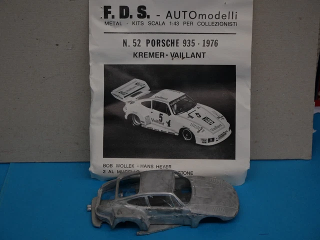 Modèle Réduit PORSCHE-KREMER 935 De 1976 à L'échelle 1/43e - Marque F.D.S. N°52, Occasion