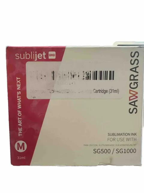 Sawgrass SubliJet-HD Ink SG500 & SG1000 - Magenta (M) 31 ML New Sealed