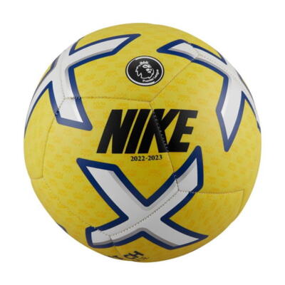 premier league ball yellow