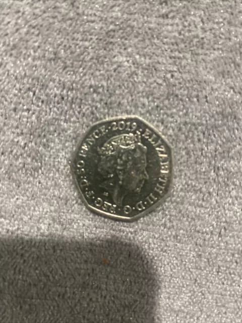 Rare 2019 Paddington Bear At Buckingham Palace 50P Coin