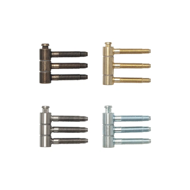 Charnière SFS Intec à Encastrer 16 Mm – Pour Portes En Bois, Longueur 60 Mm, Finition Nickelée