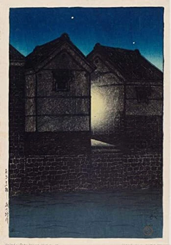 Kawase Hasui Tokyo Twelve Themes Yoshinkawa 1919 Full Size Reproduction Poster P