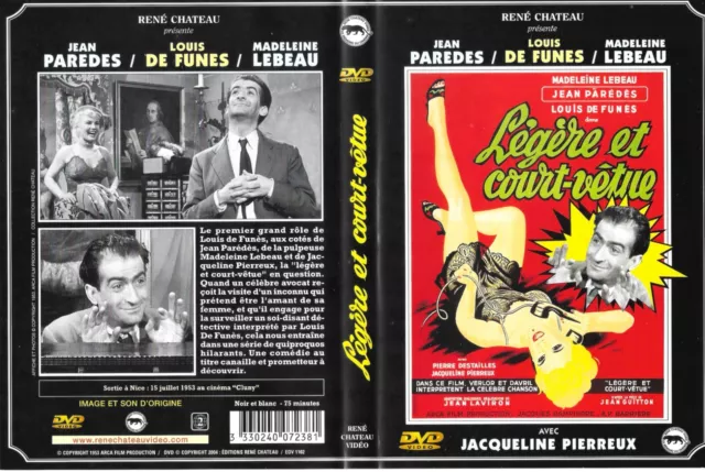 Légère et court vêtue - L. Funès - DVD zone 2 - Comme neuf