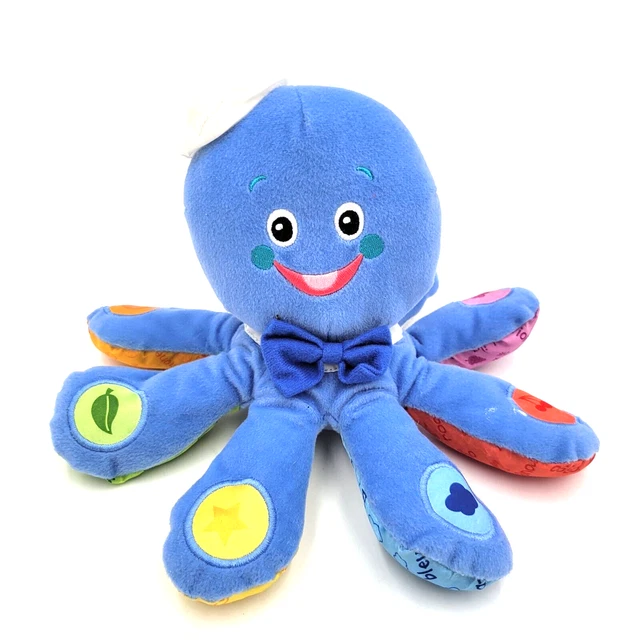 BABY EINSTEIN KIDS Octopus Plush Animal Musical Toy English Spanish