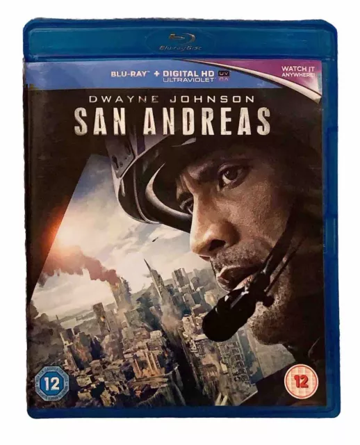 San Andreas Blu-ray Movie Region B Dwayne Johnson Carla Gugino Paul Giamatti