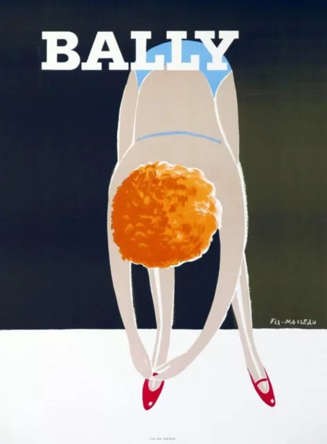 Bally - Ballet Original Vintage Poster