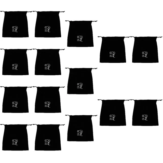 15 Pc Sèche-cheveux De Voyage Sac Rangement Pour Lisseur Récipient
