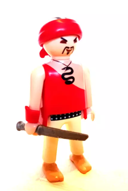 Playmobil - the karateka - samurai character katana ninja saber tattoo