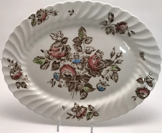 Johnson Bros DEVON SPRAYS Serving Platter EXCELLENT