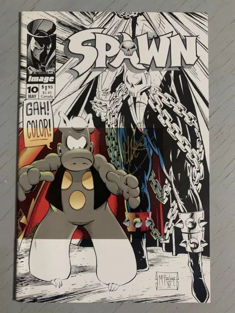 Spawn #10 1992 - featuring Cerebus - Signed by Dave Sims