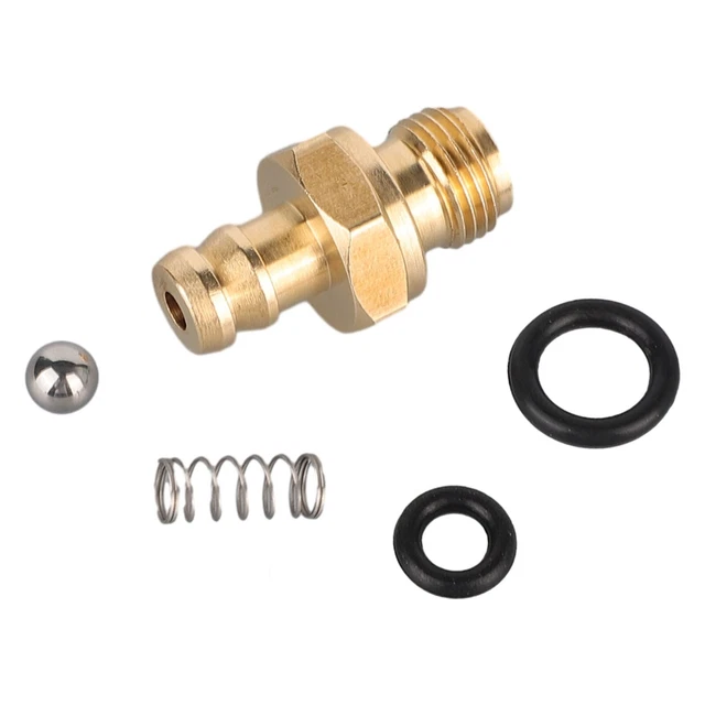 Seifeneinspritzdüsen-Set Für Hochdruckreiniger – Passt Für Pumpen 190593GS, 190635GS, 203640GS – Inkl. O-Ringe & Feder