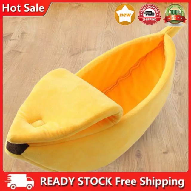Banana Shape Pet Dog Cat Sleeping Bed Soft for Small Medium Large Dogs Cats