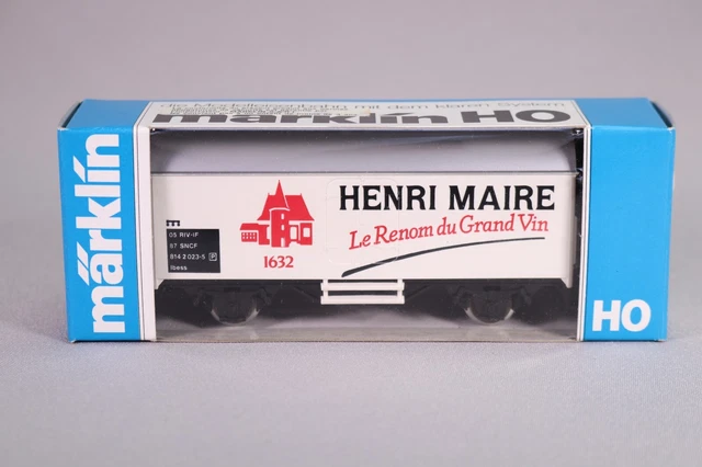 JOUEF 6274 Ho Wagon frigorifique SNCF Bière Fischer jaune Avec Boîte