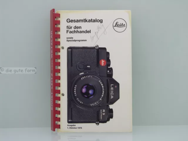 LEITZ Wetzlar - - 1976 GESAMTKATALOG FÜR DEN FACHHANDEL sowie Spezialprogramm -