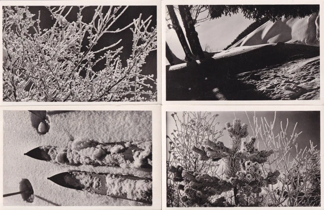 Lot de 4 cartes postales anciennes postcards MALBUISSON DOUBS