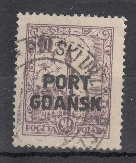 Pol.Post im Hafen von Danzig"Port Gdansk"Mi.Nr:16   gest.  (5156)