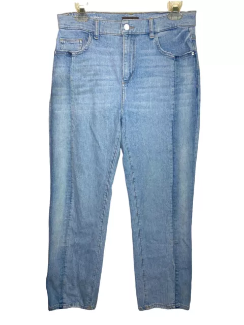 DL 1961 Womens Patti Straight High Rise Vintage Denim Jeans Blue Size 28