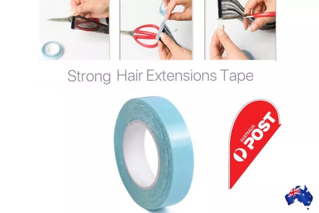 Double-sided Tape Roll Strong Adhesive for Skin Tape Hair Extension 1cm x 3m AU