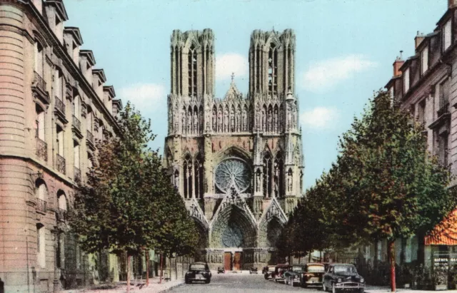 *3280 cpsm 51 La Cathédrale de Reims
