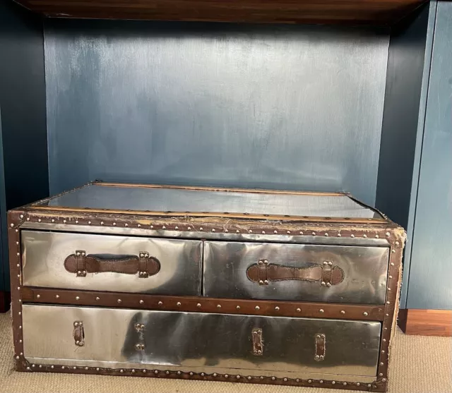 Vintage Trunk With Draws