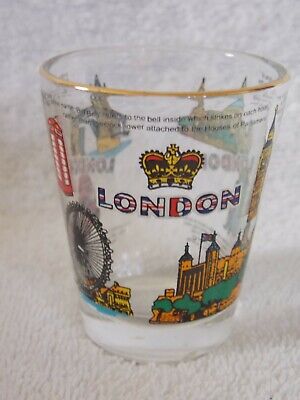 London England Souvenir Shot Glass